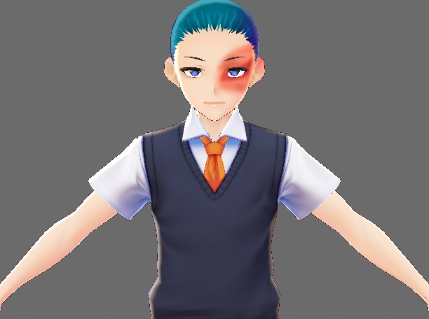 Vroid Todoroki and Zuko Scar
