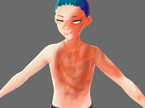 Vroid Blind in One Eye