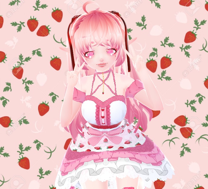 Vtuber Adopt, Strawberry Elf