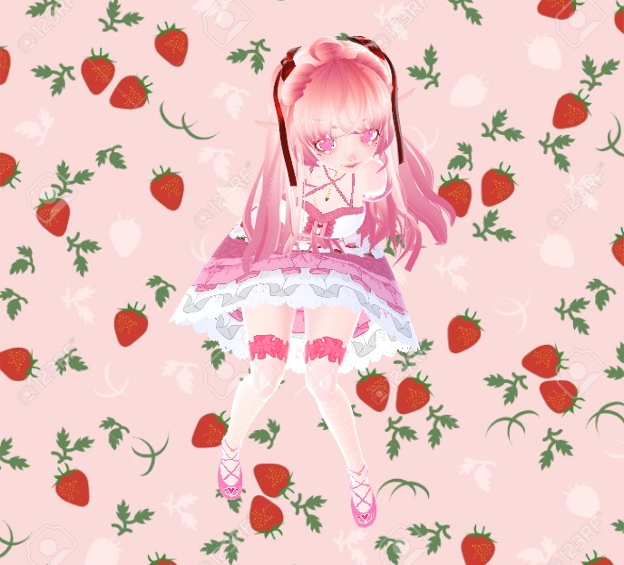 Vtuber Adopt, Strawberry Elf