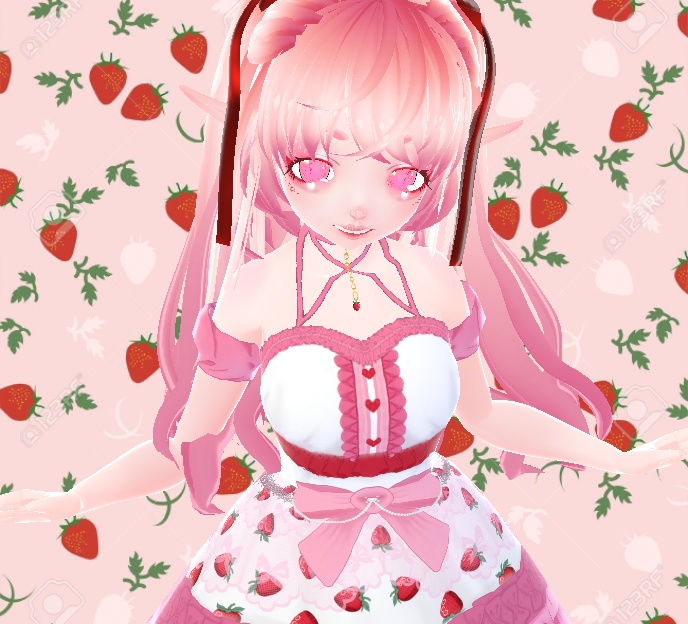 Vtuber Adopt, Strawberry Elf
