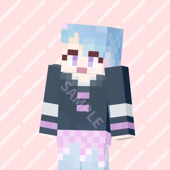 Minecraft Skin to Live2D