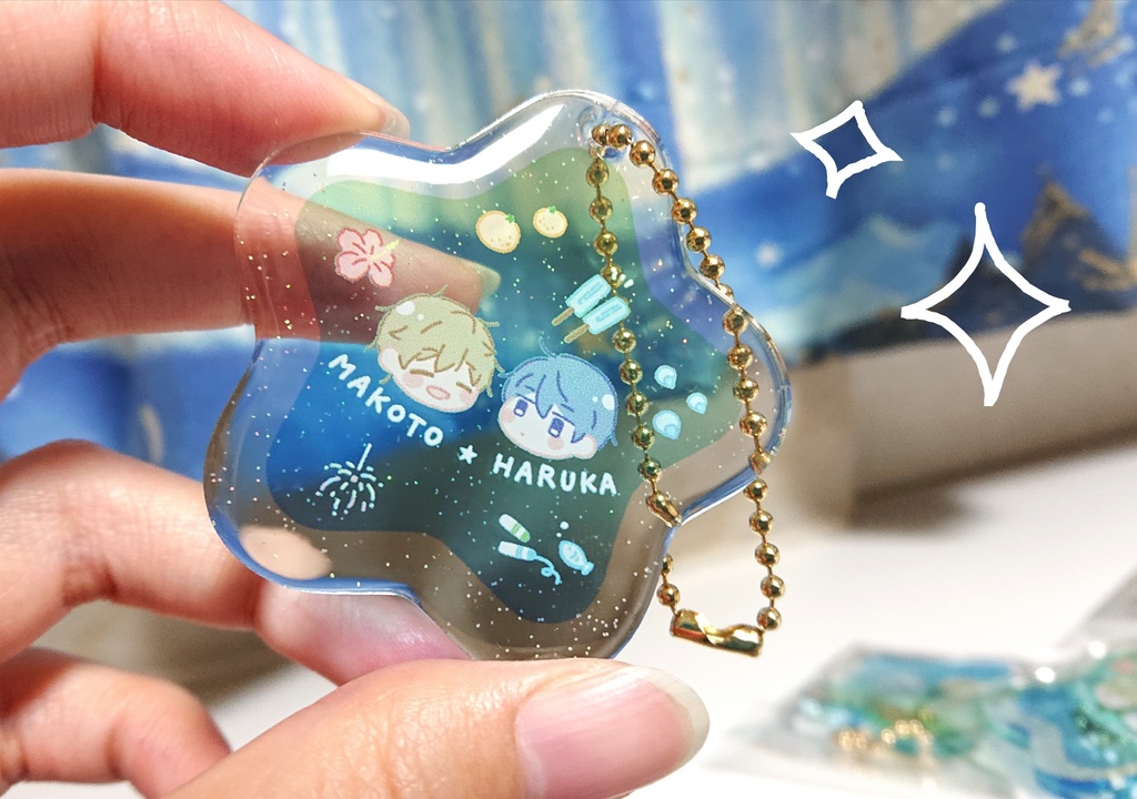 まこはるスターアクキー