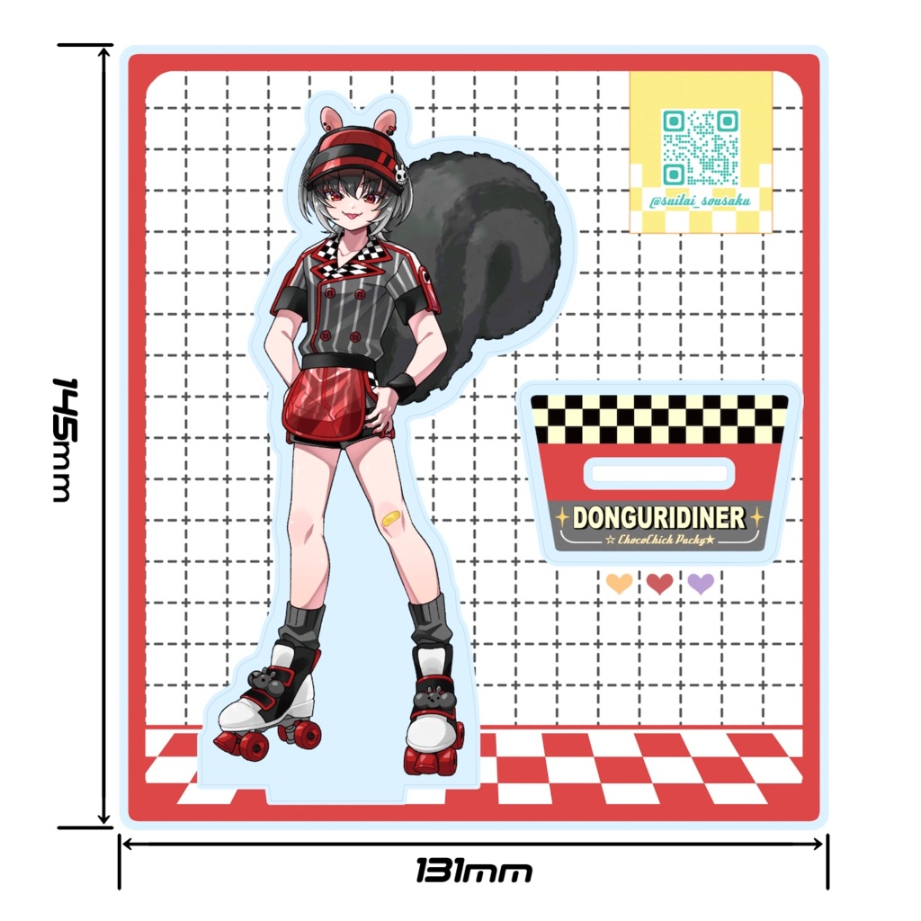 【DONGURI DINER】アクリルスタンド　ノノ