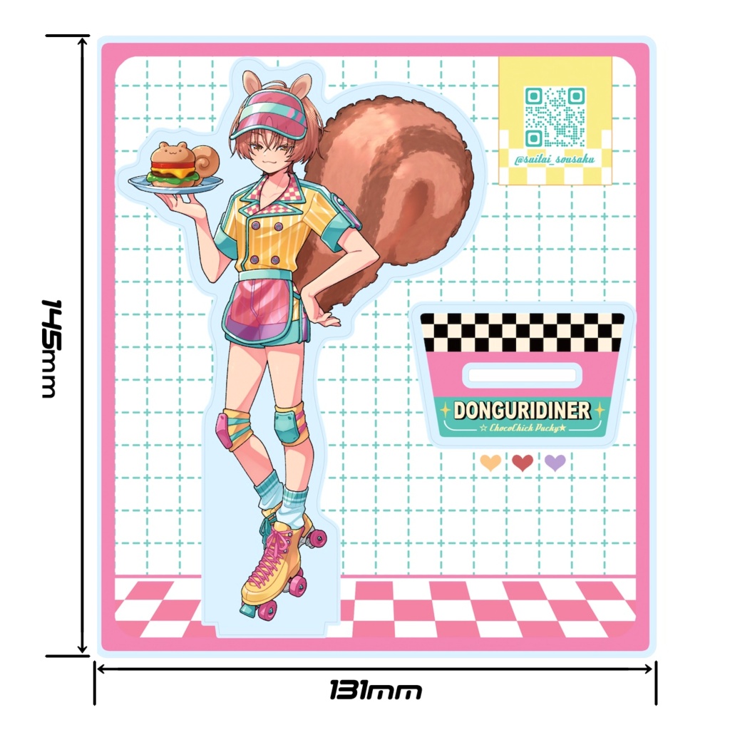 【DONGURI DINER】アクリルスタンド　ニコ