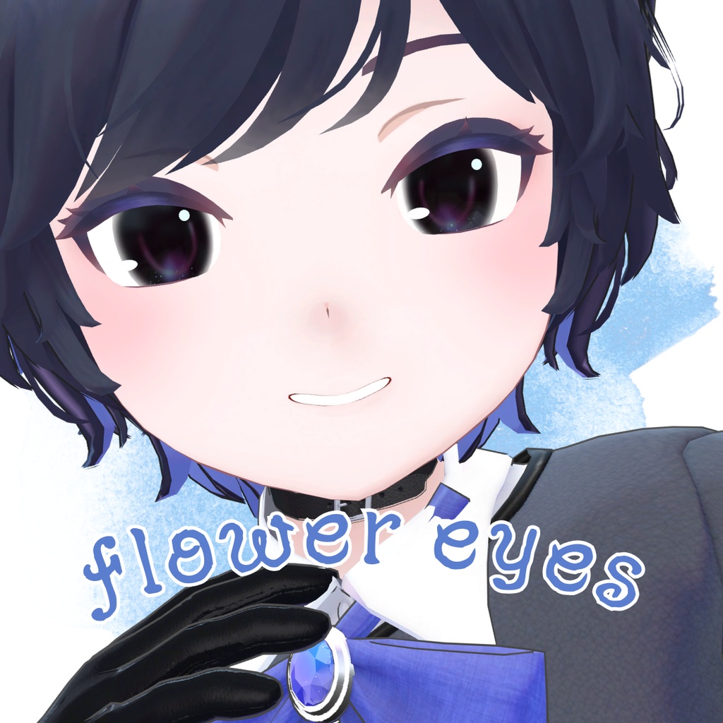 【アオイちゃんv3】flowereyes【アイテクスチャー】#M102