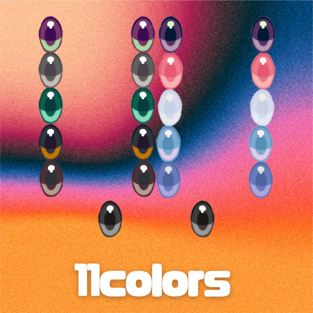 【2アバター対応】LOVE TRIP Heroine eye