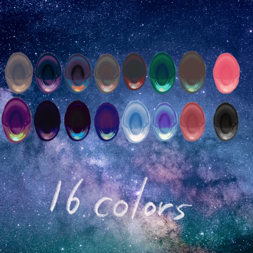 【5アバター対応】MistyRadiance eye【アイテクスチャ】#M102