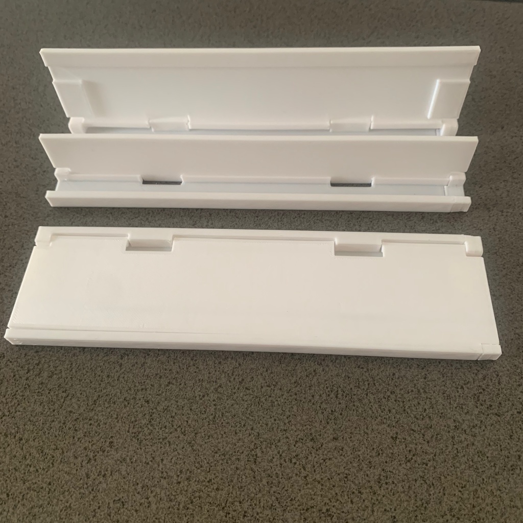 ボードゲーム用 折り畳み式カードスタンド 白 20cm