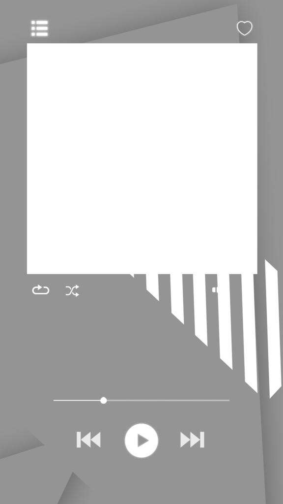 【#003】Music Player UI風 / YouTube shorts 素材 No.1【FREE】