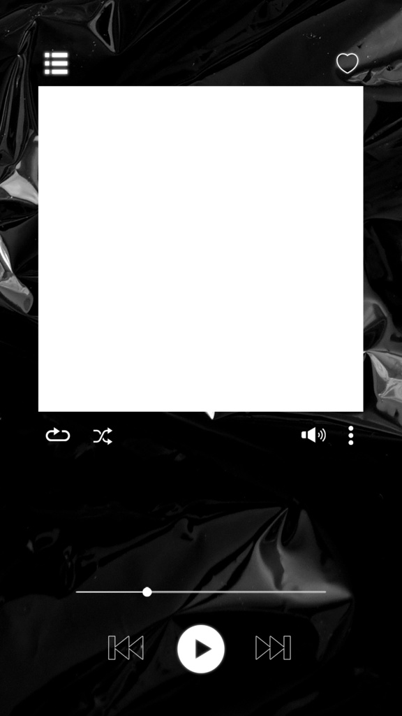 【#004】Music Player UI風 / YouTube shorts 素材 No.2【FREE】