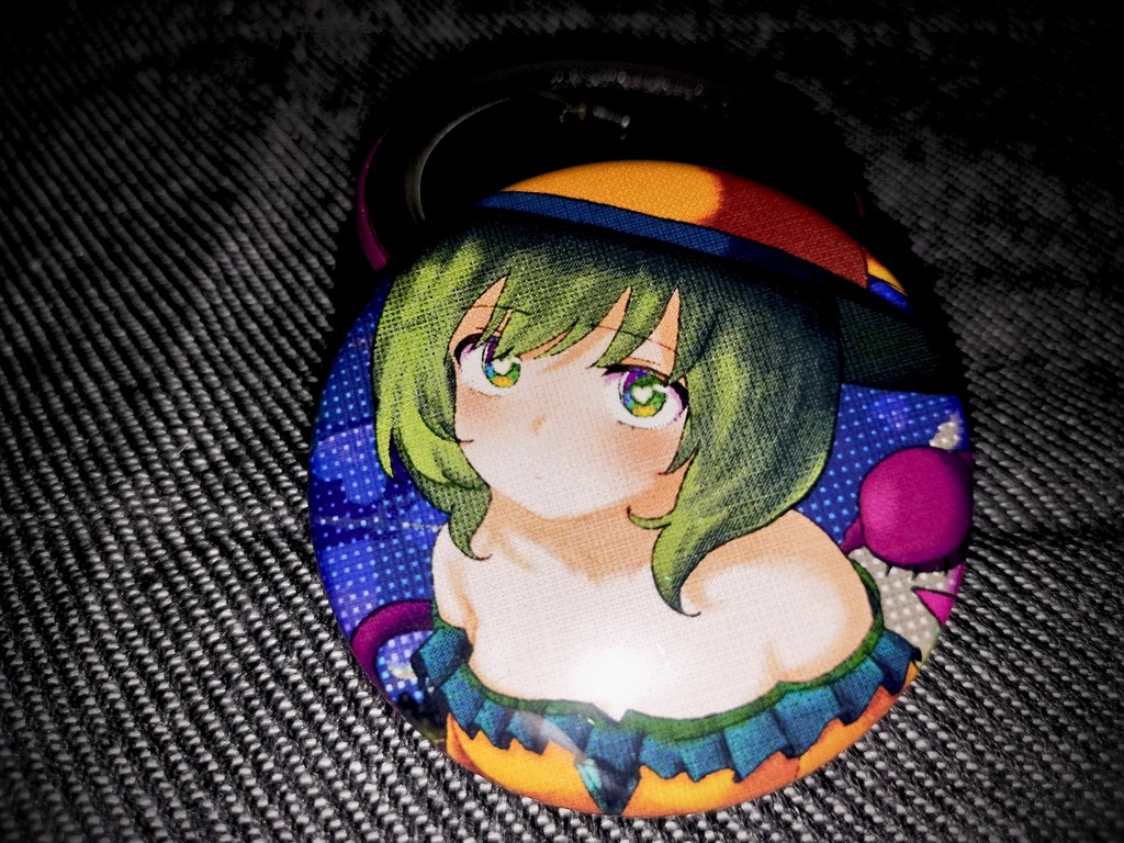 古明地こいし缶バッジあなざー