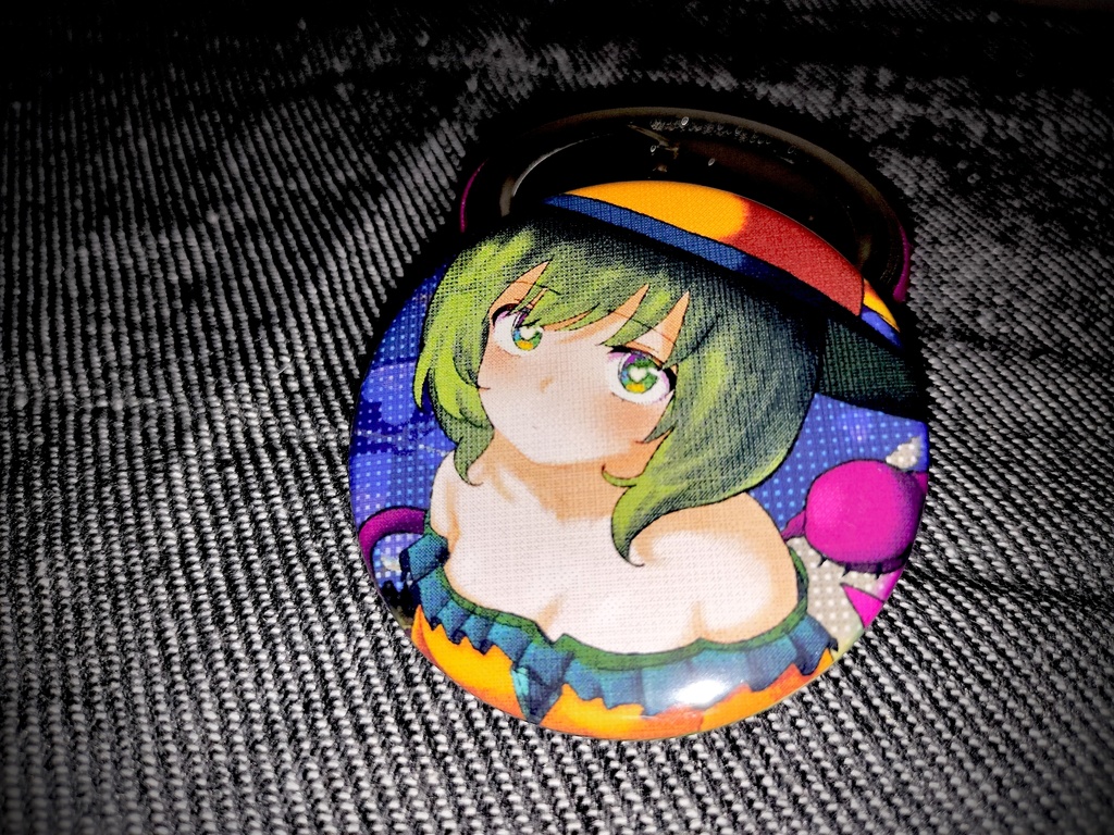 古明地こいし缶バッジあなざー