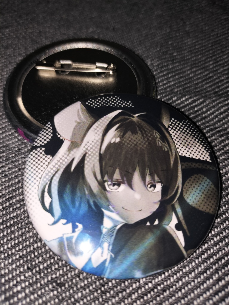 ナズーリン缶バッジあなざー