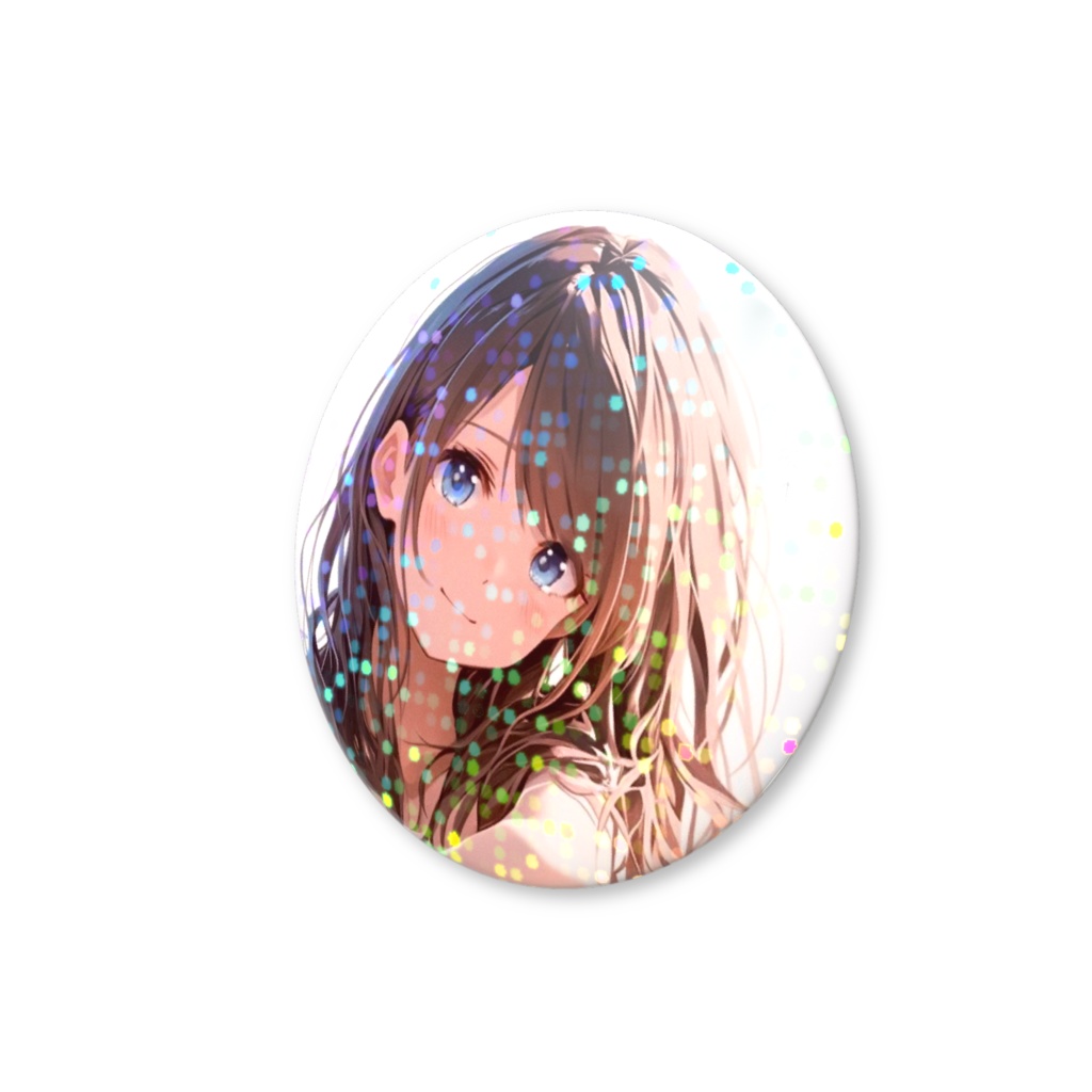 ホログラム缶バッジ