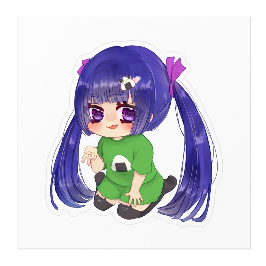 よしこちゃんステッカー01