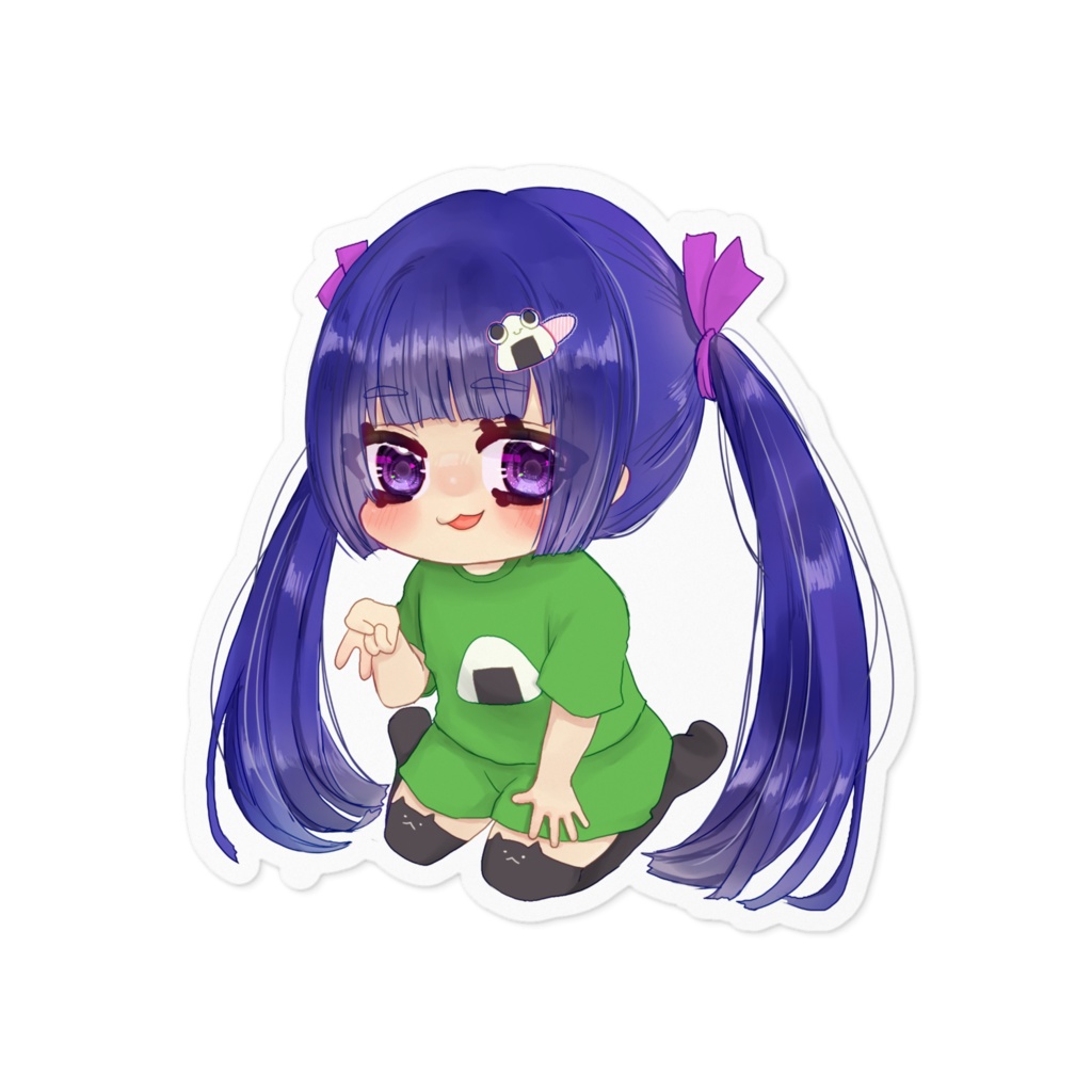 よしこちゃんステッカー01