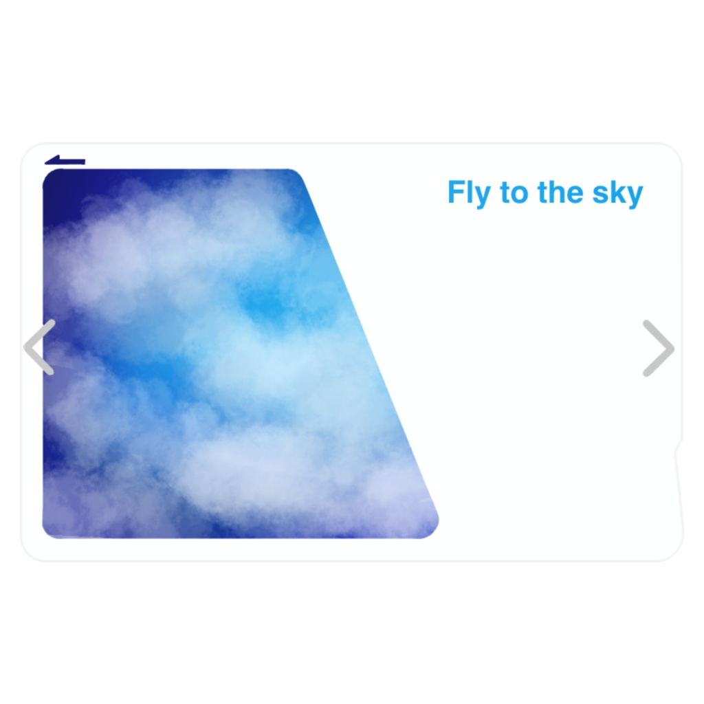 空塗りICカードステッカー