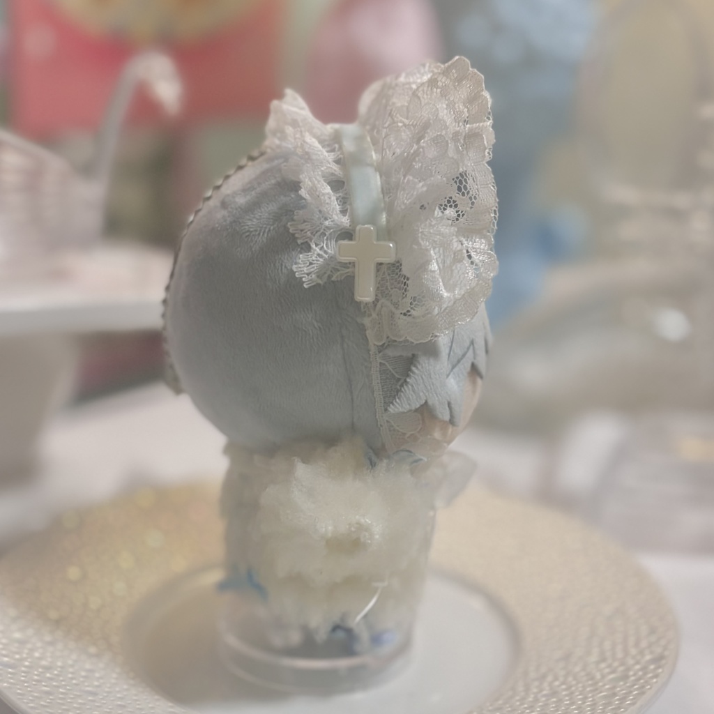 【ヘッドドレス】frill cross headdress