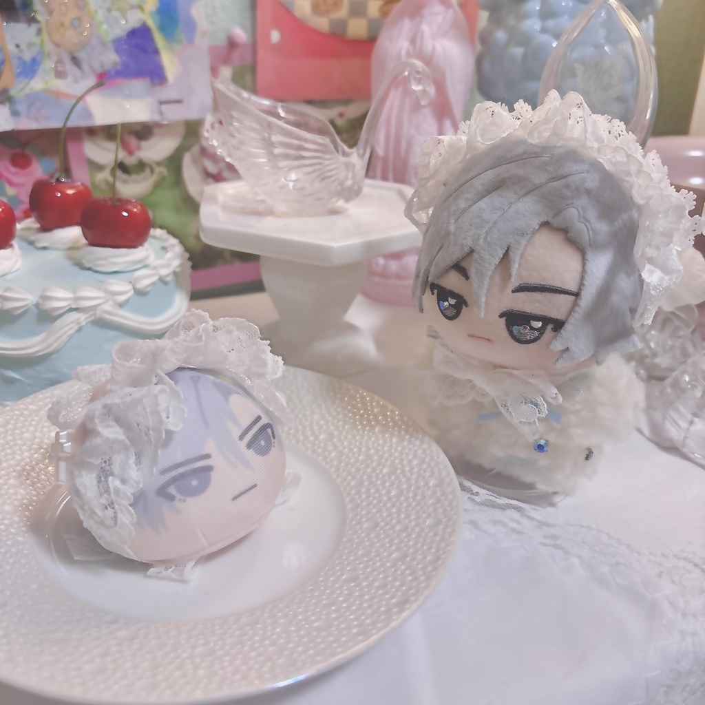 【ヘッドドレス】frill cross headdress