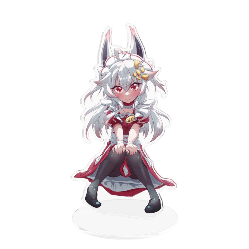 アクリルスタンド(赤メイド晴さま)