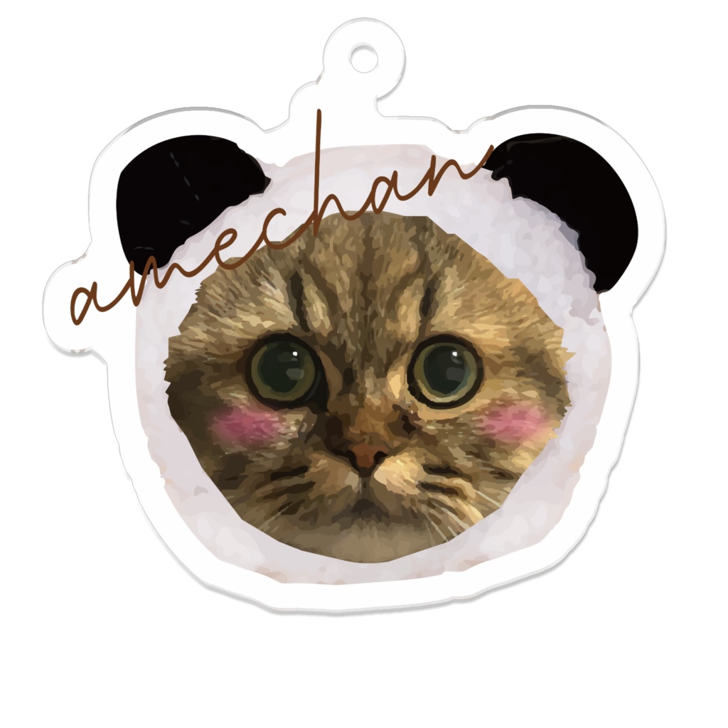 アクリルキーホルダー (あめくん衣装Ver.)