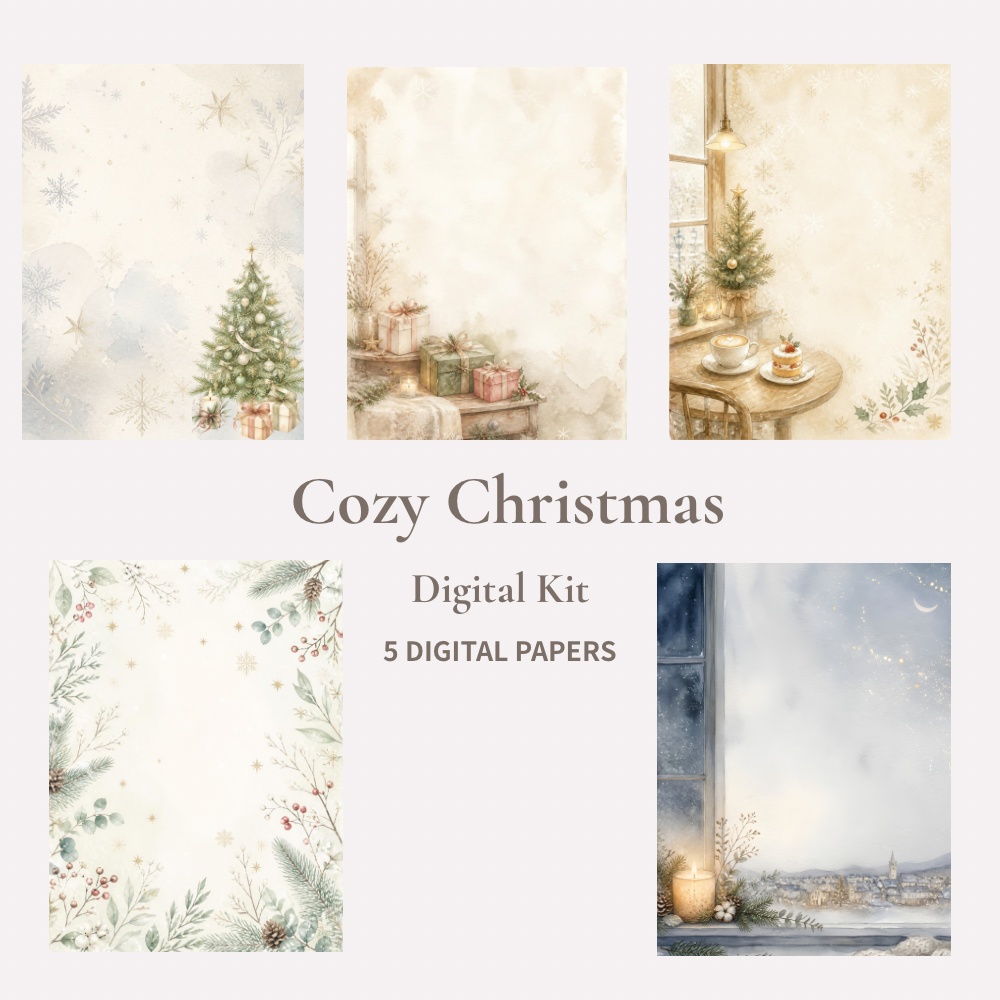 Cozy Christmas Digital Kit
