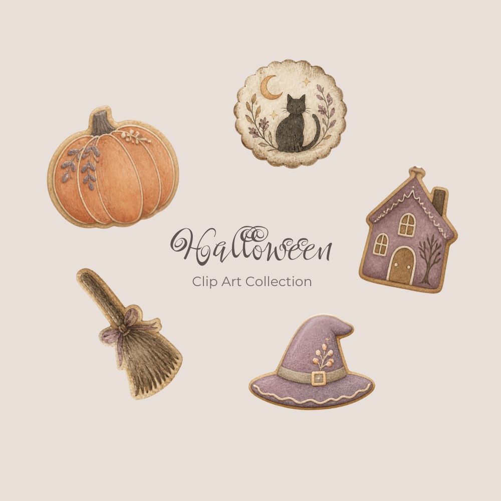 Halloween Clip Art Collection|25 PNG Elements