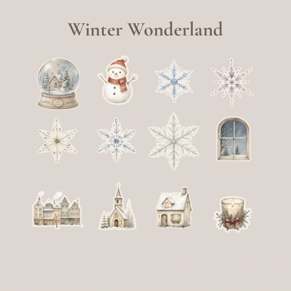 Christmas Digital Stickers