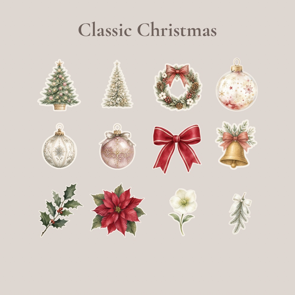 Christmas Digital Stickers