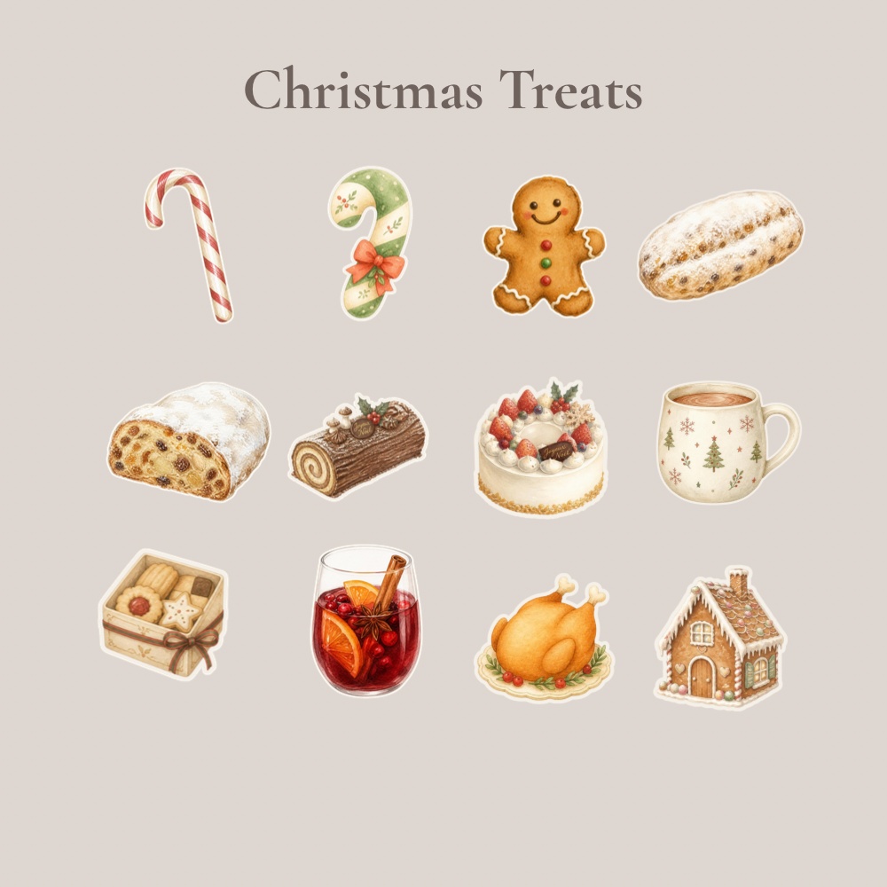 Christmas Digital Stickers