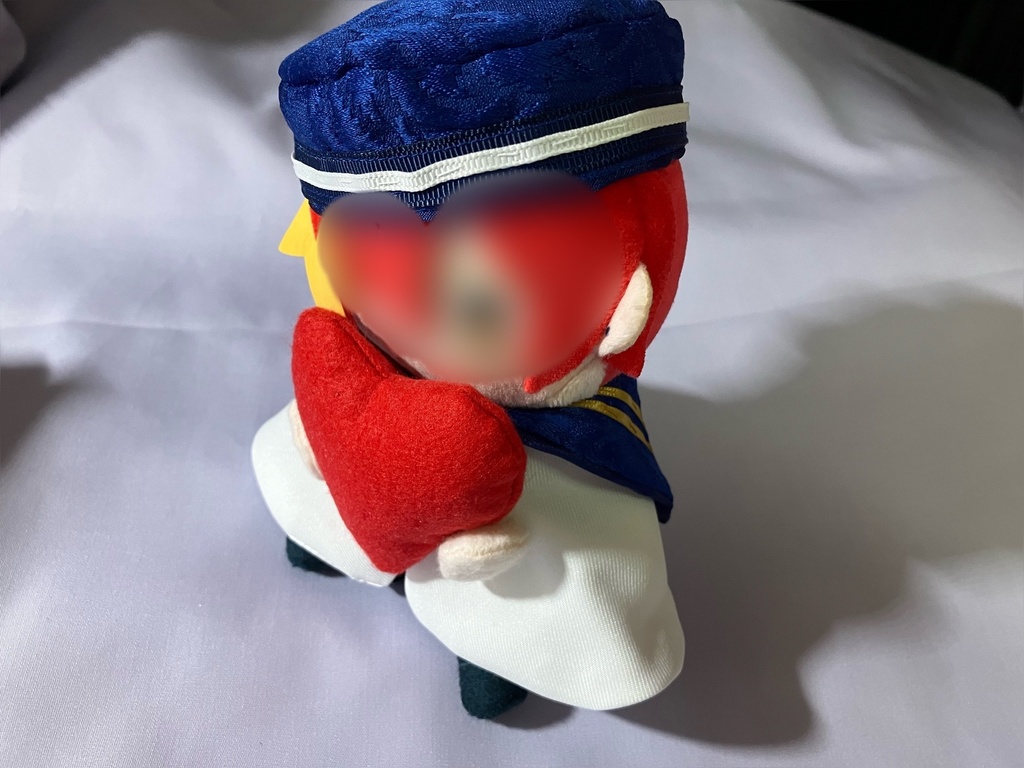セーラーカラー抱きしめポンチョ