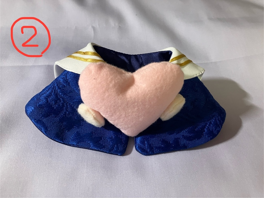 セーラーカラー抱きしめポンチョ