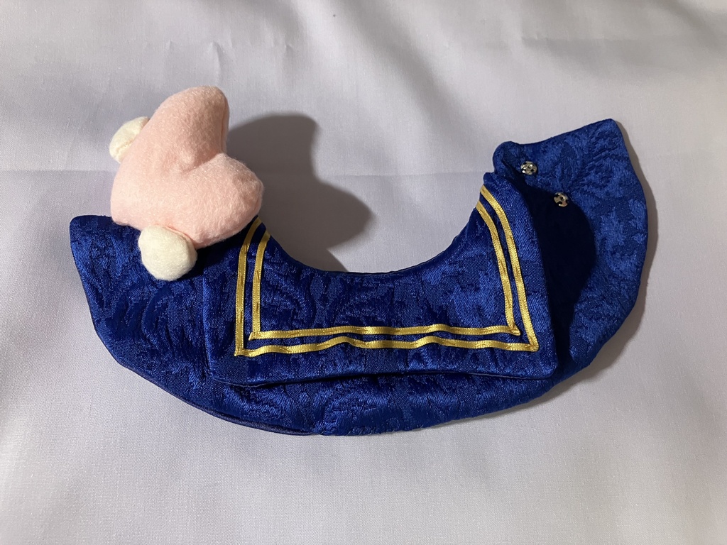 セーラーカラー抱きしめポンチョ