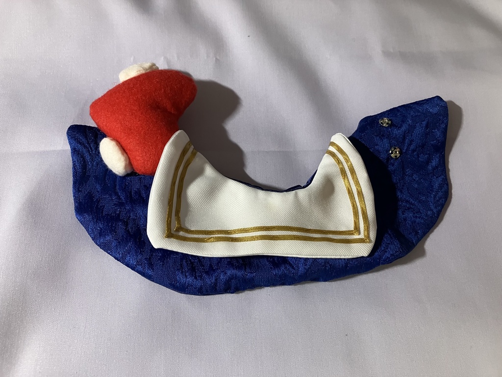 セーラーカラー抱きしめポンチョ