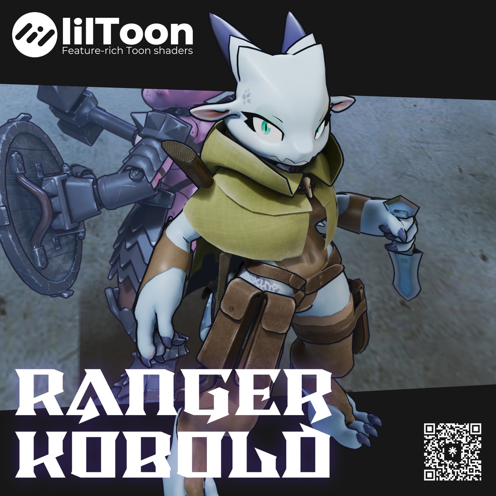 【オリジナル3Dモデル】レンジャー・コボルド