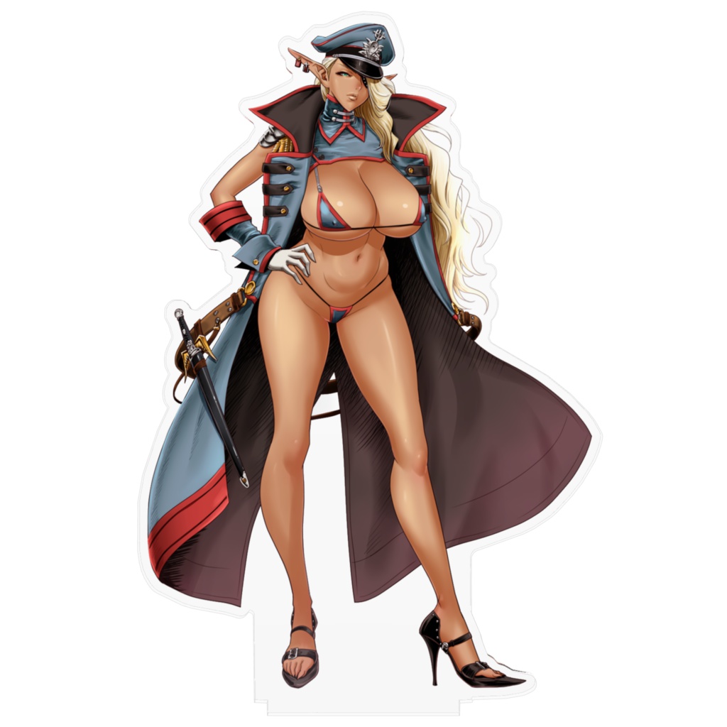 ビキニエルフ将校A