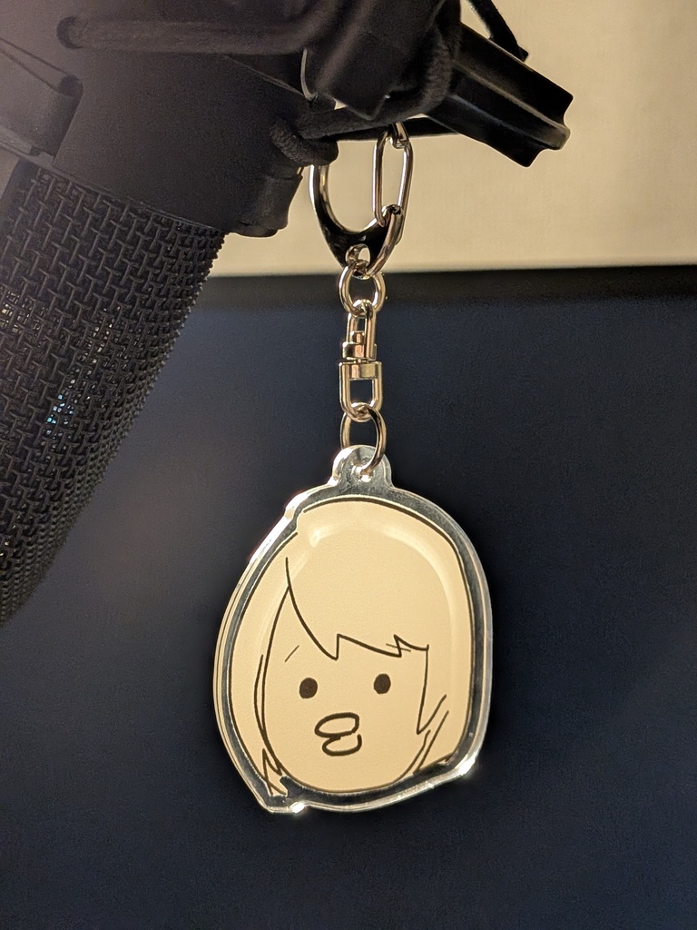 ヘルペスアクリルキーホルダー（ノーマル）