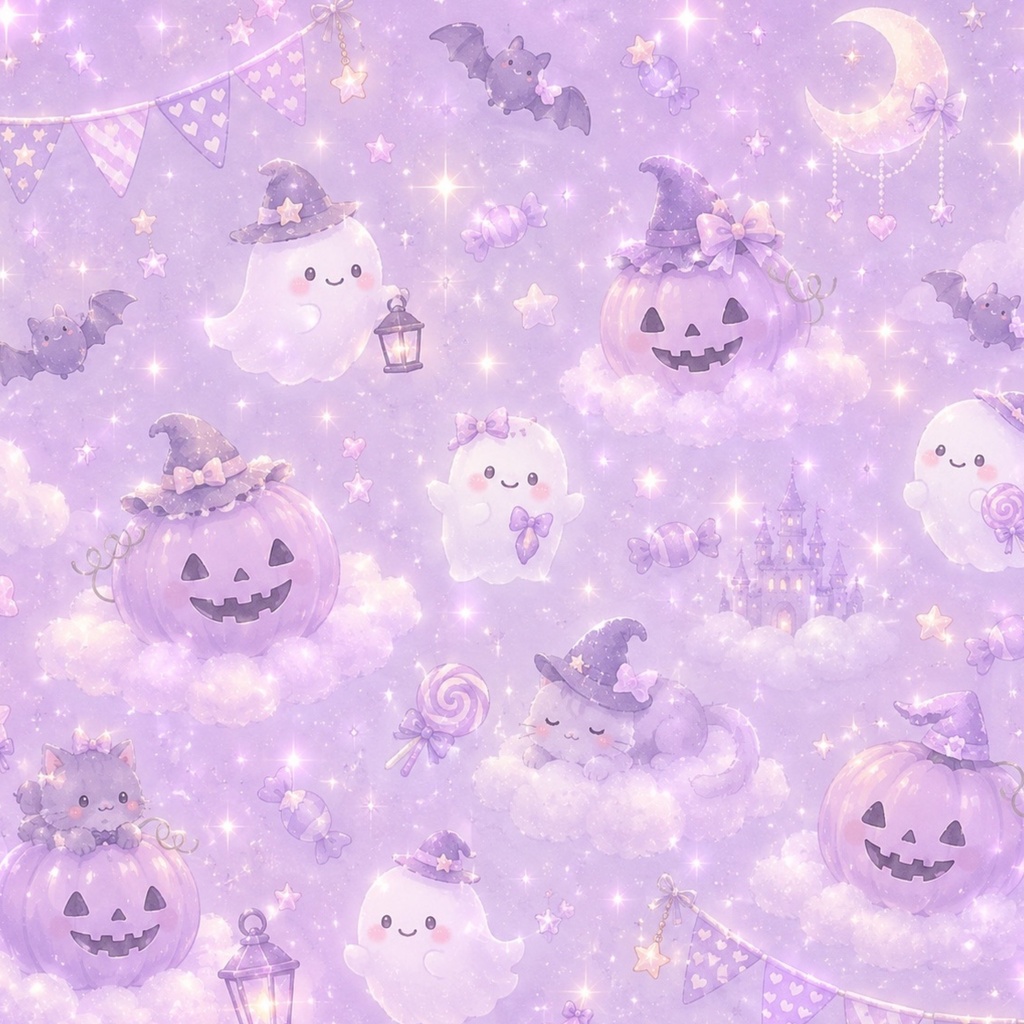 フワキラ素材 ハロウィン