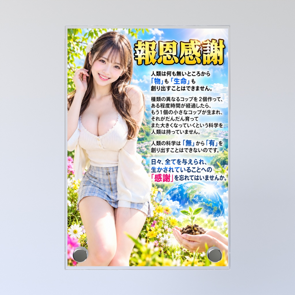 報恩感謝 アクリルフォトパネル(APHK-011)