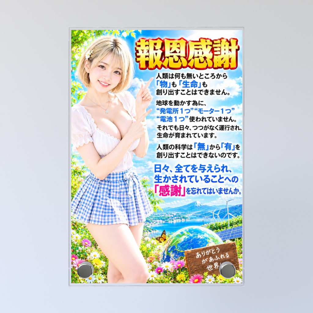 報恩感謝 アクリルフォトパネル(APHK-012)