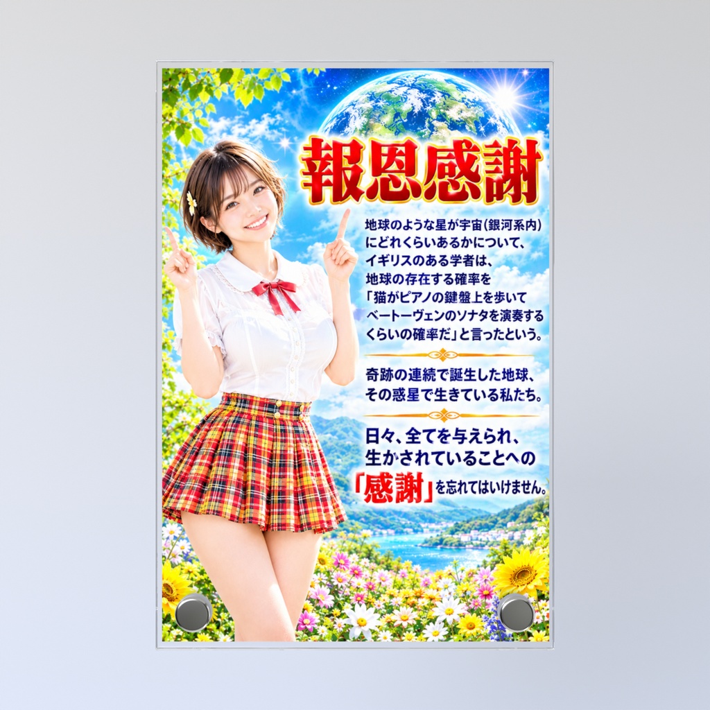 報恩感謝 アクリルフォトパネル(APHK-020)