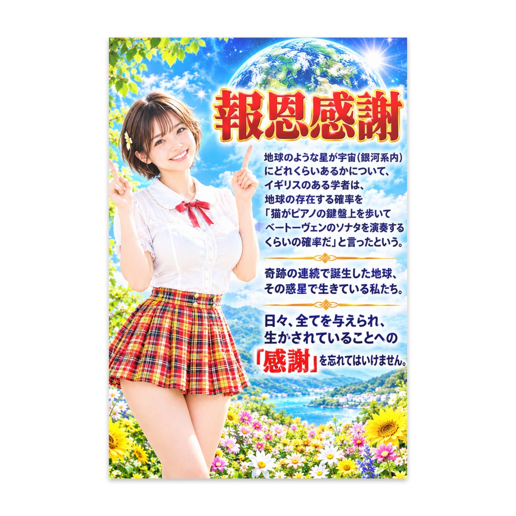 報恩感謝　ポストカード（PCHKM-020）