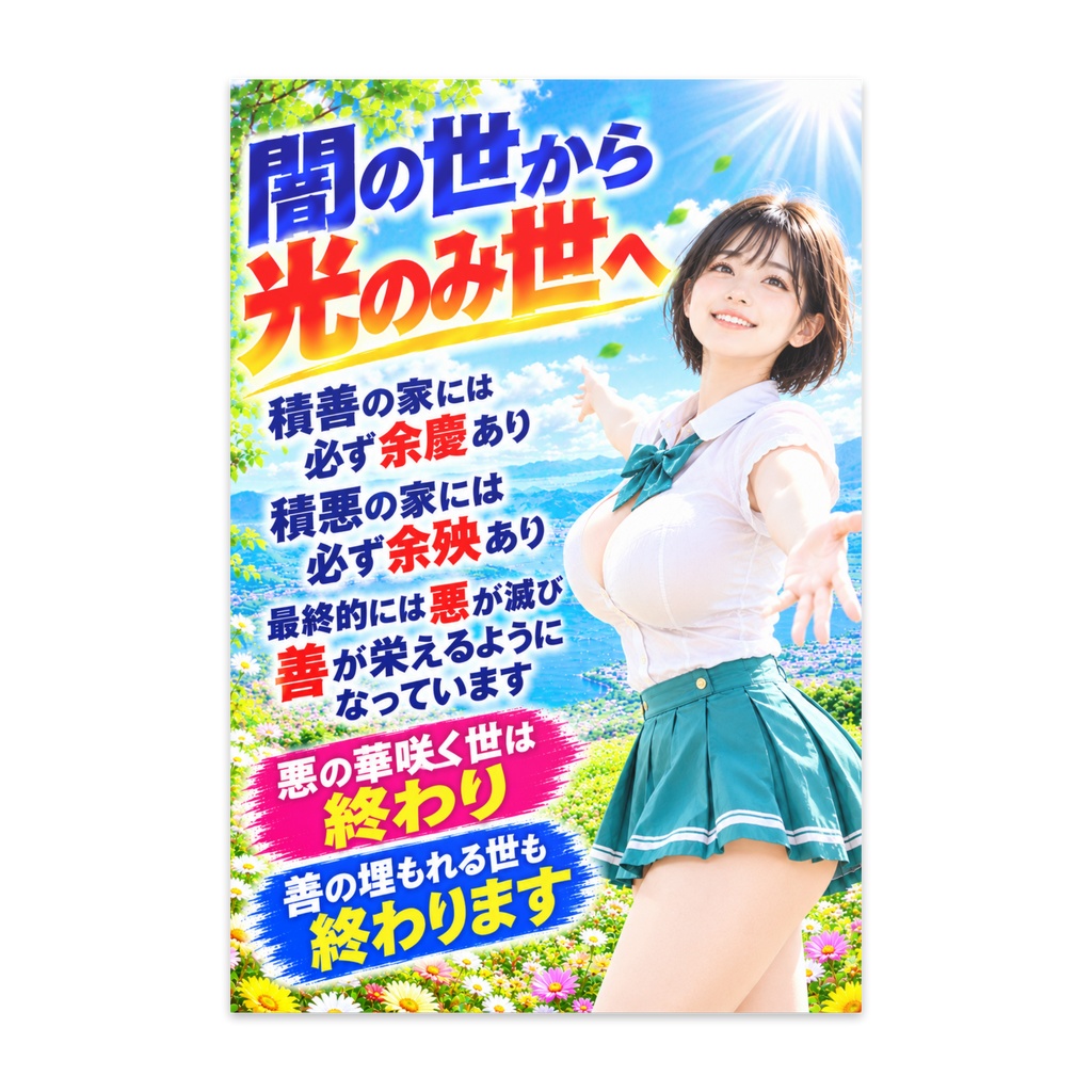 闇の世から光のみ世へ　ポストカード（PCYHM-020）