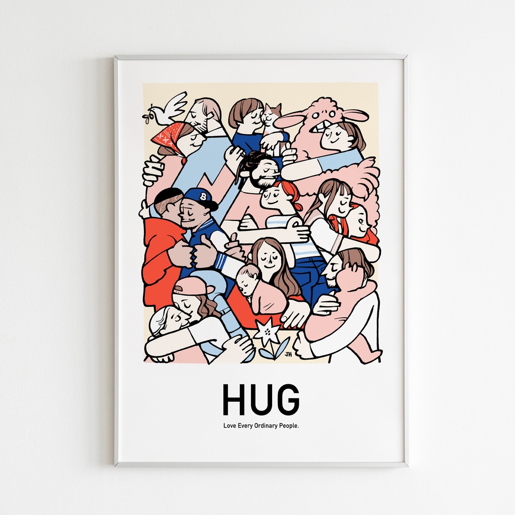 HUG ポスター［受注生産品］