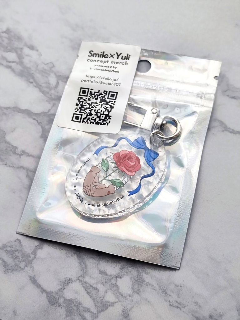 【ウォーターエフェクト】スマユリ概念アクリルキーホルダー