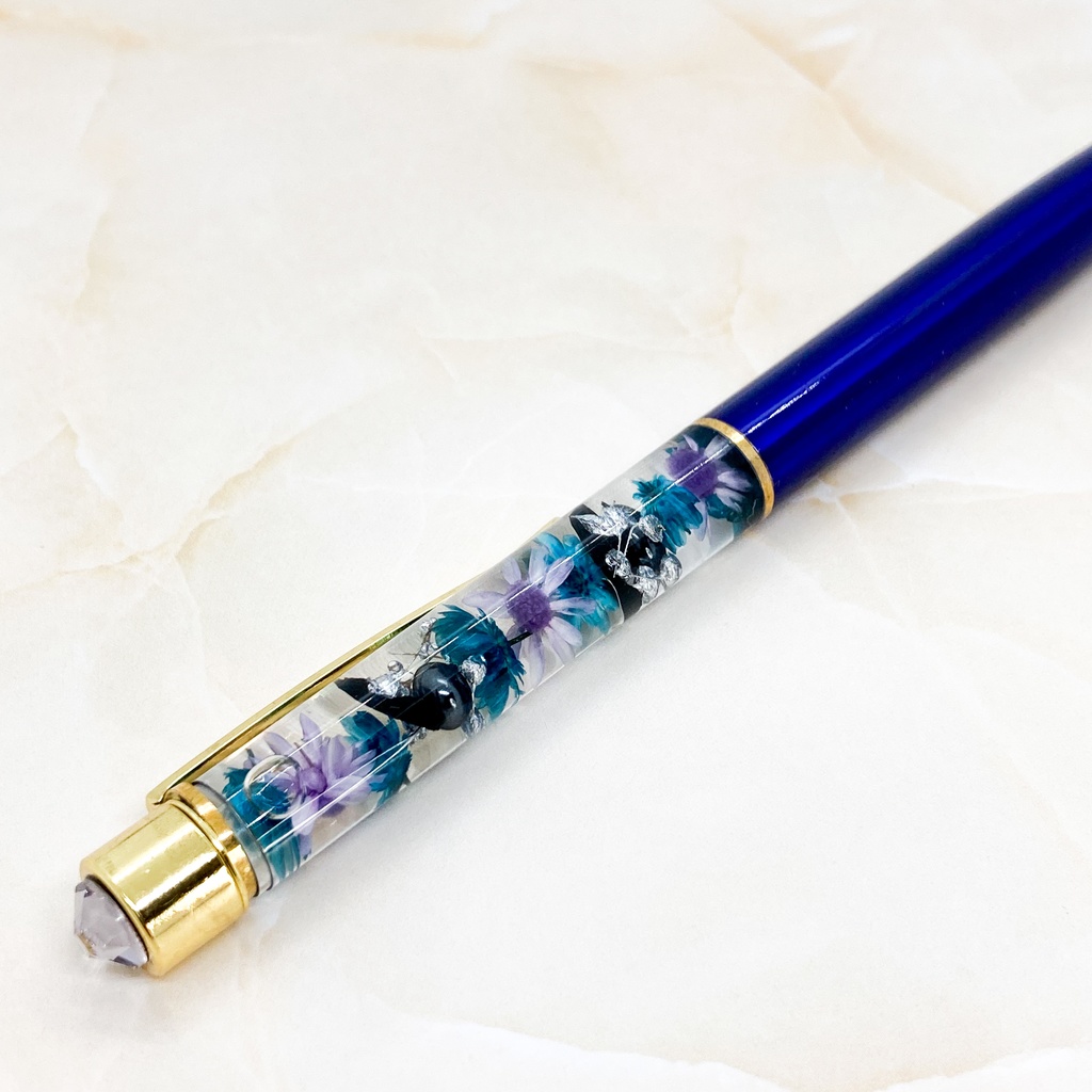 ツイステ イメージ ハーバリウム ボールペン 〜深海〜