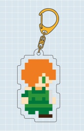 ドット絵風アクリルキーホルダー【ロビンフッド】