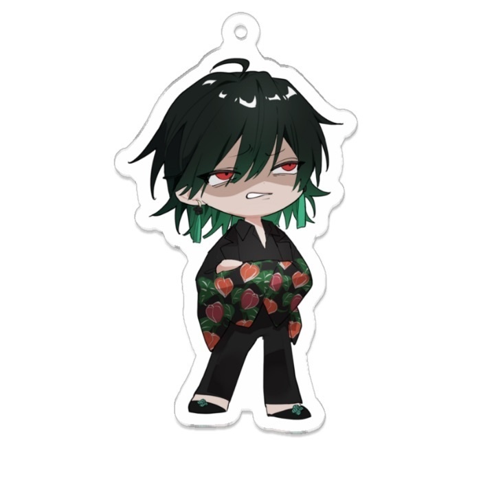 かわいい(?)アクリルキーホルダー