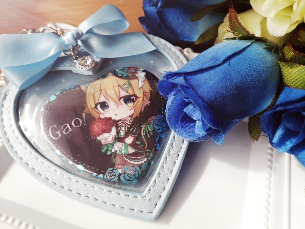 バレンタインセット(チョコ&缶ケース&キーホルダー&シール)